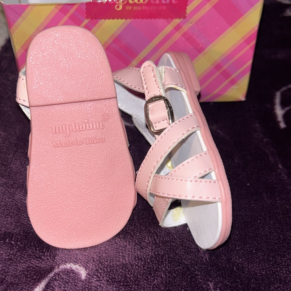 Vintage Original My Twinn Doll Pink Sandal